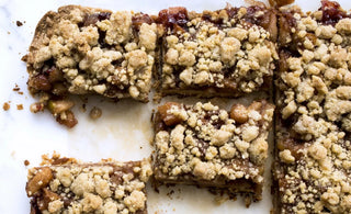 Apple-Raspberry Crumb Bars