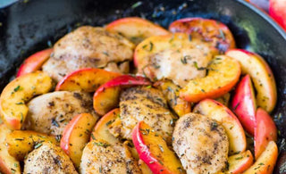 Apple Cider Chicken Skillet