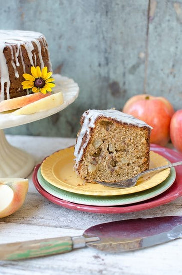 Whole Grain Harvest Apple Butter Cake