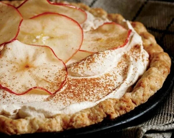 Apple Cider Cream Pie