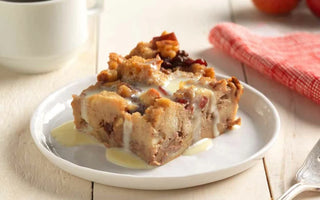 APPLE-NUT BREAD PUDDING