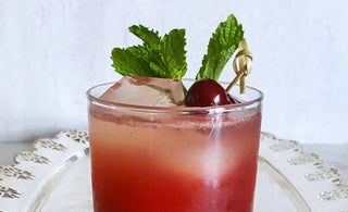 Sweet Cherry Bourbon Smash