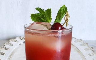 Sweet Cherry Bourbon Smash