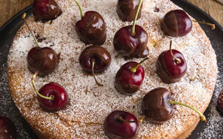 Fresh Cherry Cake