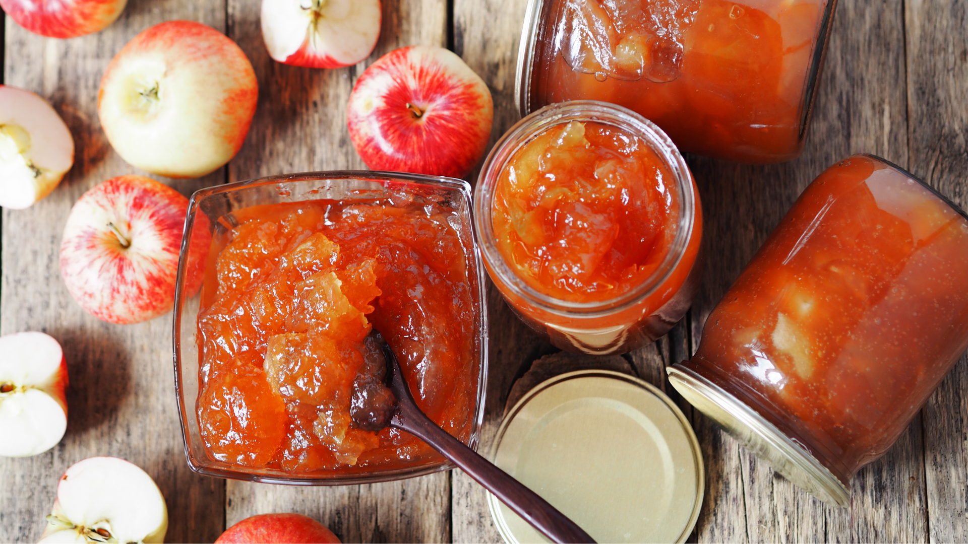 Breaking Down Homemade Apple Jam photo