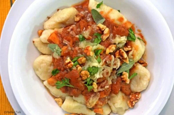 Gnocchi with Sage & Apple Butter Sauce