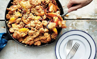 Iron-Skillet Peach Crisp