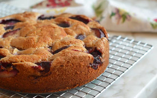 Late Summer Plum Cake