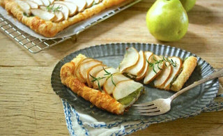 Savory Pear and Gruyere Tart