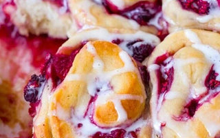 Raspberry Swirl Sweet Rolls