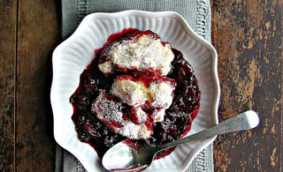 Sour Cherry Cobbler