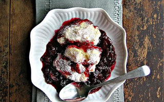 Sour Cherry Cobbler