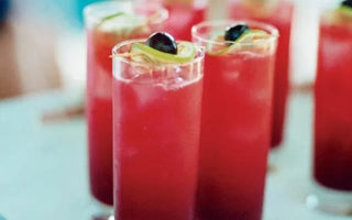 Sour-Cherry Gin Slings