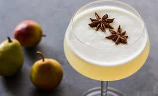 Spiced Pear Gin Fizz