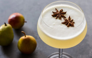 Spiced Pear Gin Fizz