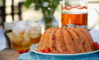 Tart Cherry Pound Cake