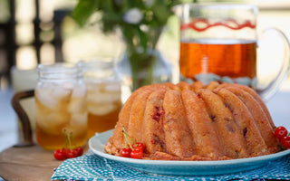 Tart Cherry Pound Cake