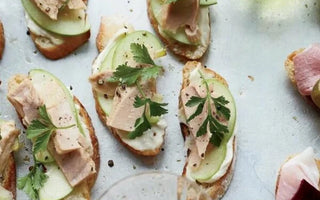 Tuna-and-Apple Crostini