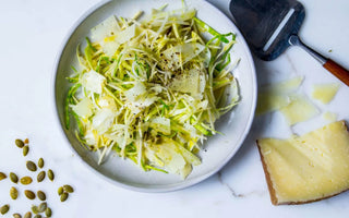 Crunchy Winter Slaw with Asian Pear and Manchego