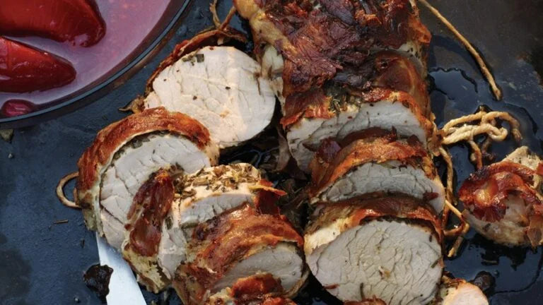 Pork Tenderloin with Plum Chutney