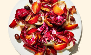 Radicchio and Plum Salad