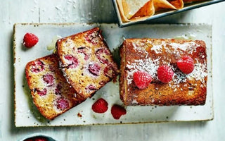 Raspberry and Coconut Breakfast Loaf