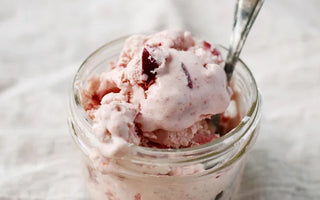 TART CHERRY-LIME ICE CREAM