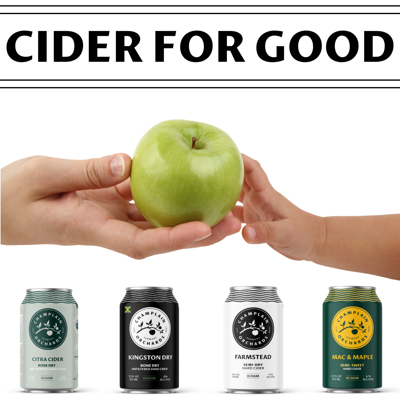 about our ciders – Champlain Orchards