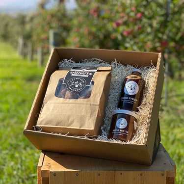 Donut syrup apple butter gift box, breakfast gift box