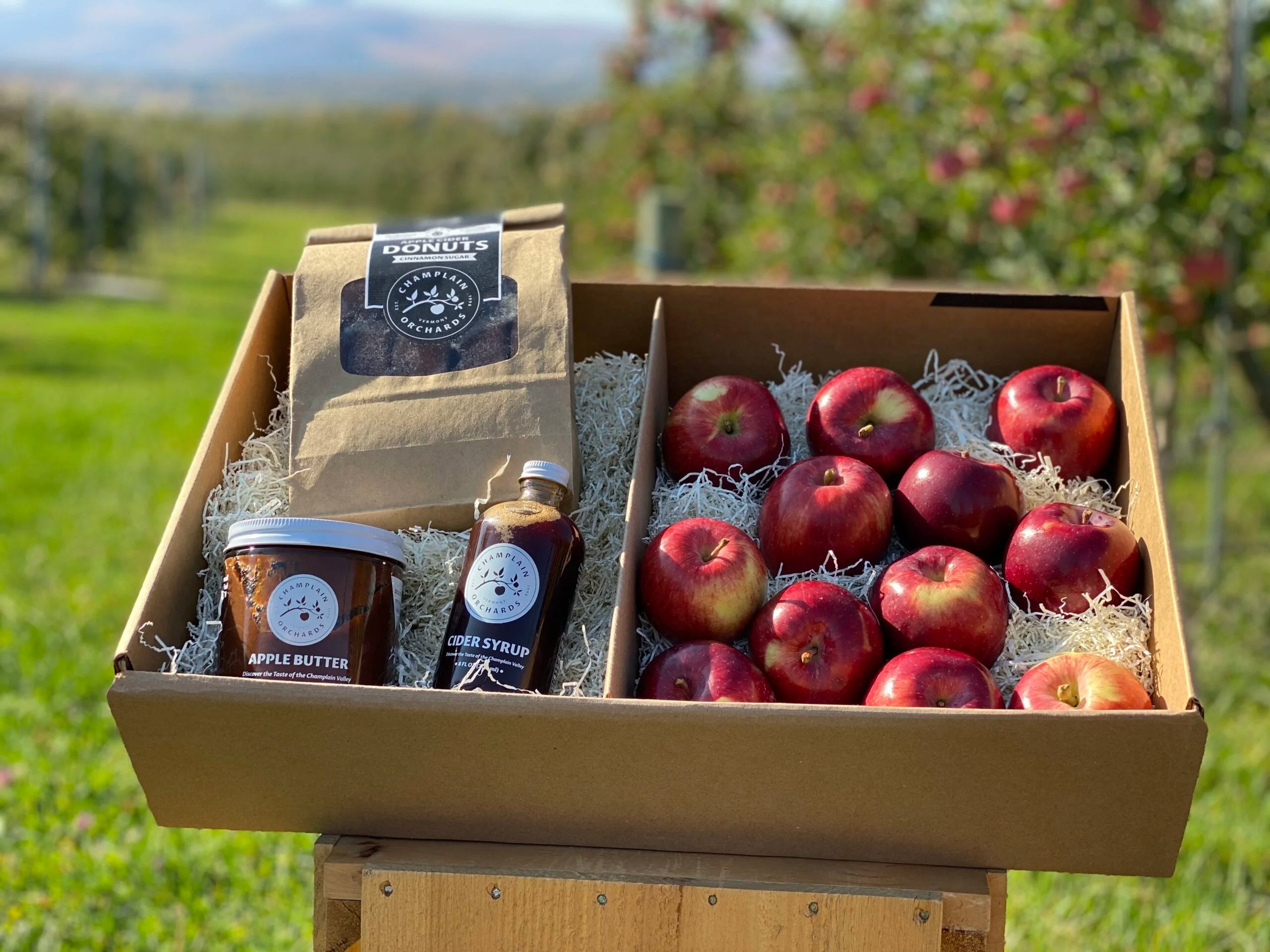 apple box planters Orchard Essentials Box