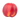 A ripe, round nectarine with red and yellow skin isolated on a transparent background.